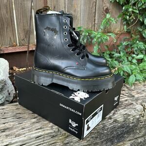 NEW Dr. Martens Black Betty Boop Jadon Boots Women's Size 8 US / 6 UK NIB